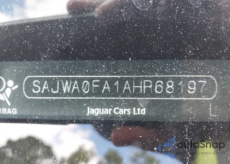 2010 Jaguar Xf from USA, damaged, VIN SAJWA0FA1AHR68197